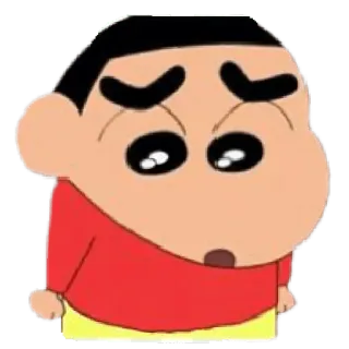 😀 2bef1c76 Shin-chan Crayon Shin-chan Anime, Crayon Shin-chan, Desenho animado, Criança, Mangá, Engraçado telegram sticker