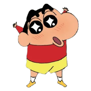😀 e403208e Shinchan Nohara Crayon Shin-chan shinchan, crayon shinchan, anime, desenho animado, engraçado, mangá, personagem telegram sticker