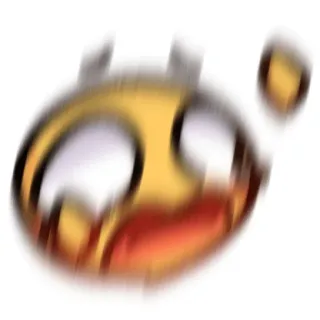 😀 b66d4ac4 絵文字, ショック, 恐怖, マンガ telegram sticker