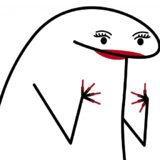 😀 bee86273 cartoon, florkofcows, middle finger, offensive telegram sticker