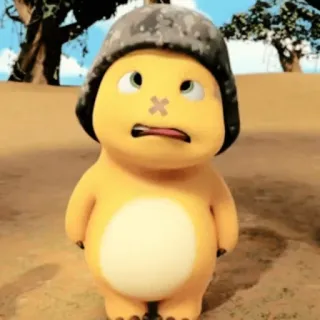 😀 32409d62 desenho animado, personagem, militar, capacete whatsapp sticker