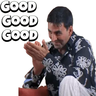 😀 33d109c0 GOOD
GOOD
GOOD chấp thuận, vỗ tay, diễn viên, bollywood, Ấn Độ telegram sticker