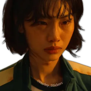 😀 04cbd5b1 @harley_stickers woman, sad, sticker, portrait, person telegram sticker