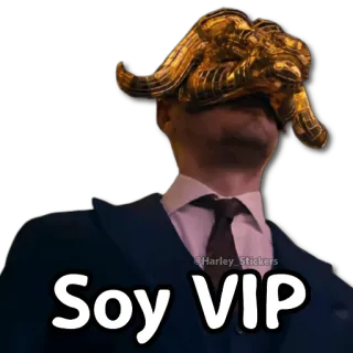 😀 da5217a0 Soy VIP VIP, mask, suit, man, expensive, exclusive telegram sticker