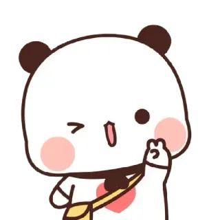 😀 34282786 Panda, Niedlich, Sticker, Cartoon, Figur whatsapp sticker