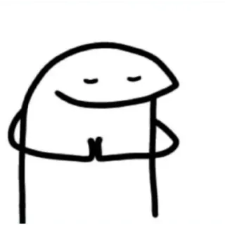 😀 4c2ecb81 Cartoon, Meditation, Simpel, Friedlich, Namaste whatsapp sticker