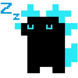 😀 2dc6988e Z assonnato, zzz, pisolino, sogno, cartone animato whatsapp sticker