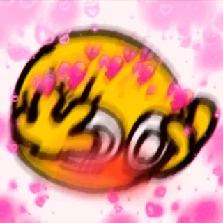 😀 7de9935b Эмодзи, Сердечки, Любовь, Милый, Романтика telegram sticker