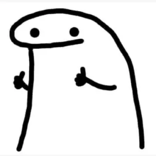 😀 e8a31230 character, thumbs up, cartoon telegram sticker