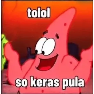 stiker patrick telegram stickers