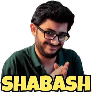 😀 29f60277 SHABASH vỗ tay, người, tràng pháo tay, ăn mừng, cử chỉ, Ấn Độ telegram sticker