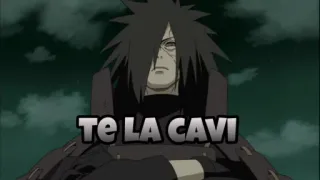 👏 d62080f0 Madara Naruto Te LA CAVI Anime, Manga, Naruto, Madara, Italiaans, Tekst, Cartoon telegram sticker
