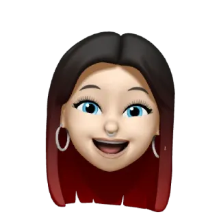 🐕‍🦺 0650ec5d kreskówka, awatar, emoji, kobieta, twarz telegram sticker