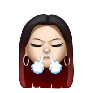 memoji @psiche whatsapp stickers