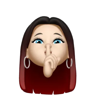 memoji @psiche whatsapp stickers