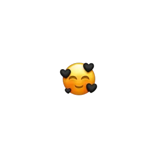 🥰 6f009e38 อิโมจิ, หัวใจ, ยิ้ม telegram sticker