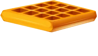 🍥 441f5301 gaufre, nourriture, petit déjeuner, sucré telegram sticker