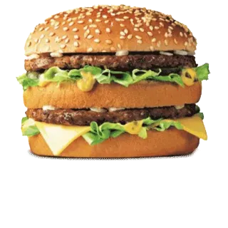 🍔 cfd7999c food, burger, sandwich, fast food, lunch, dinner whatsapp sticker