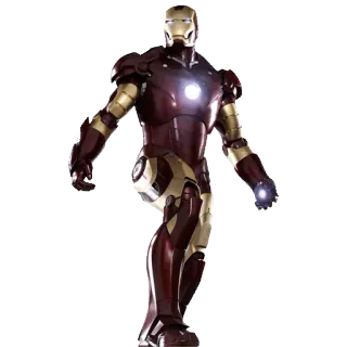 🤖 3cb4ab26 Iron Man Iron Man, Marvel, Superhero, Avenger, Tony Stark whatsapp sticker