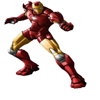 🤖 3d72622b Iron Man superhero, marvel, avengers, iron man, comics, character whatsapp sticker