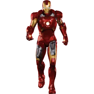 🤖 b2801a56 Iron Man superhero, marvel, iron man, avengers, tony stark, comics whatsapp sticker