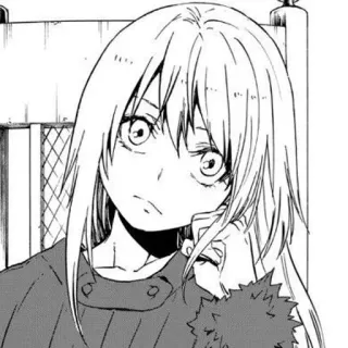 🏞 da40b1fe Anime, Manga, Personaggio, Ragazza, Arte, Illustrazione whatsapp sticker