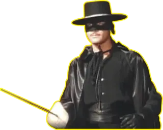 El Zorro telegram stickers