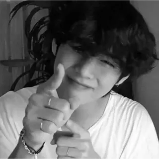 👆 6d317ab9 V K-pop, BTS, V, Kim Taehyung, idol telegram sticker