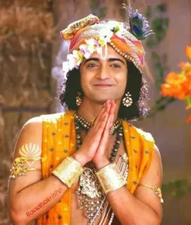 Radhe Krishna | @Stickersbag telegram stickers