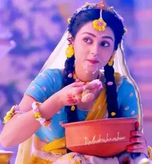 😋 7f8bd8f0 Radhakrishnashow telegram sticker