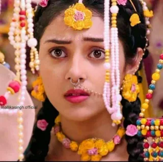 🥺 a58ae022 mallikasingh.official 印度, 女人, 女演员, 传统, 珠宝, 肖像, 文化, 美丽 telegram sticker