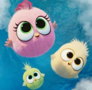 🤗 43e5e4c0 angry birds, burung, kartun, berbulu, imut telegram sticker