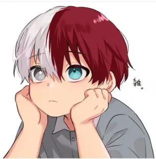 @stickersbag boys anime 💖 telegram stickers