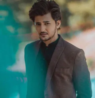 😒 6617dec7 Darshan Raval cantante indiano, attore, artista, celebrità, ritratto telegram sticker