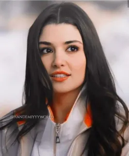 😁 5d1d2ecf @HANDEMIYYYWORLD woman, portrait, person, face, hairstyle telegram sticker