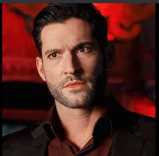 😠 ea5ab18f Lucifer Morningstar Lucifer luzifer, tom ellis, serie, teufel, fantasy, charakter telegram sticker
