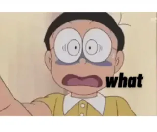 😱 35e7a0f3 what cartoni animati, scioccato, sorpresa whatsapp sticker