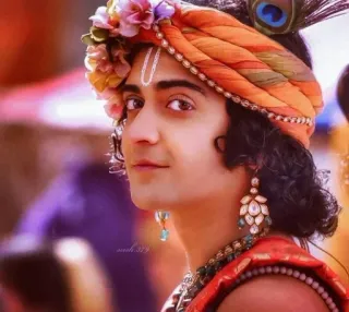 ☺️ 82813057 Krishna Dio indù, Divinità, Cultura indiana, Krishna, Induismo telegram sticker