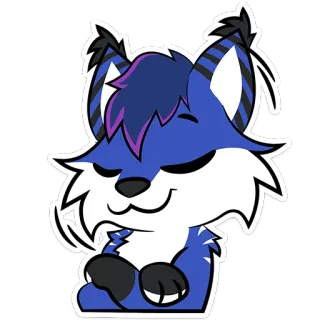 👍 c1cd0620 fuchs, furry, cartoon, tier, fröhlich telegram sticker