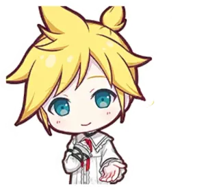 🌟 6305da41 Kagamine Len 动漫, Vocaloid, 镜音, 连, 动漫男孩 telegram sticker