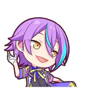 🎤 bcfd668e 애니메이션, 치비, 만화, 캐릭터, 귀여운 telegram sticker