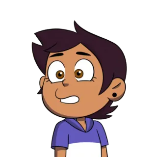 😐 a7b1dd81 Luz Noceda The Owl House Dibujos animados, Animado, Adolescente, Chica, Disney whatsapp sticker