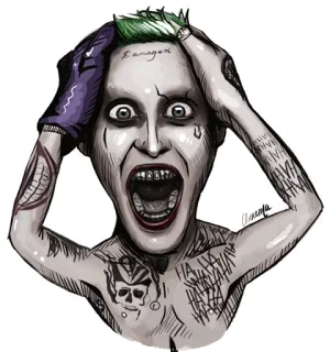 Suicide Squad telegram stickers