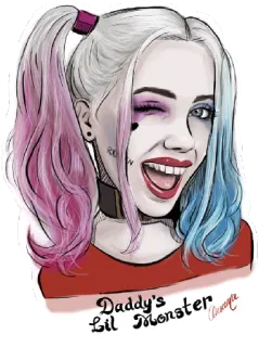 Suicide Squad telegram stickers