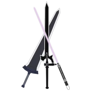 Sword Art Online @sao_stickers whatsapp stickers