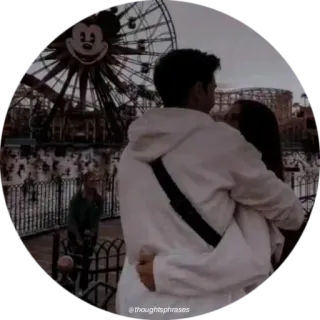 🧺 1a33441d thoughts.phrases カップル, 愛, ロマンチック, 感情, 関係, フレーズ, ハグ telegram sticker