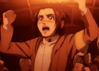 Атака титанов аним.👹 :: @fStikBot whatsapp stickers