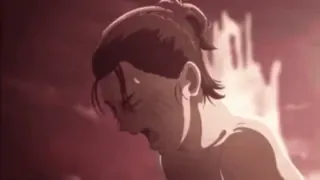 🗡 79cf12c6 Eren Yeager Attack on Titan attack on titan, eren yeager, anime, pianto, triste telegram sticker