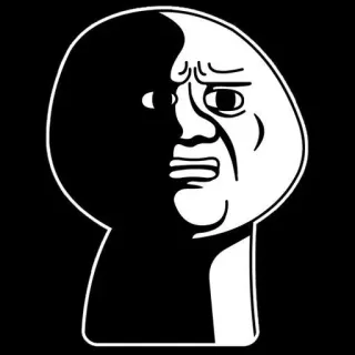 🧐 c4ac892f Meme, Wajah, Reaksi, Bingung, Ekspresi, Internet telegram sticker