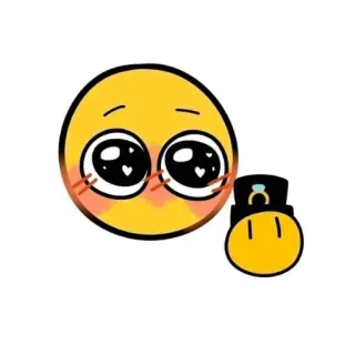 💍 07dfe4b7 Эмодзи, Предложение, Любовь, Кольцо, Милый telegram sticker